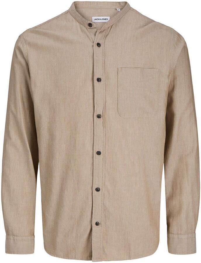 Jack & Jones Overhemd met lange mouwen JJEBAND MELANGE SHIRT L S SN