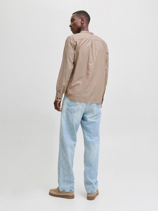 Jack & Jones Overhemd met lange mouwen JJEBAND MELANGE SHIRT L S SN - Foto 5