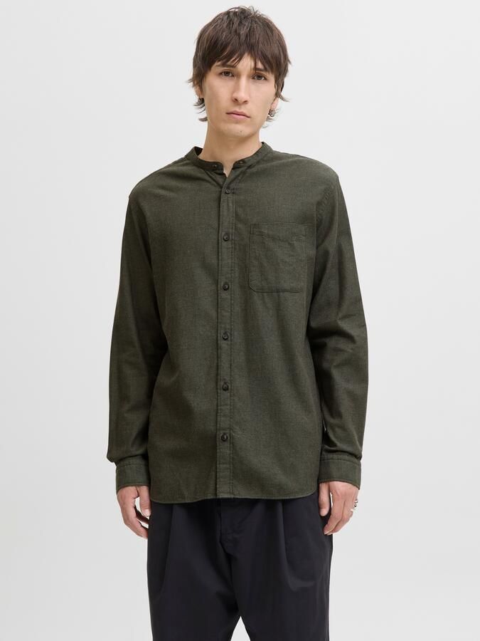 Jack & Jones Overhemd met lange mouwen JJEBAND MELANGE SHIRT L S SN - Foto 6