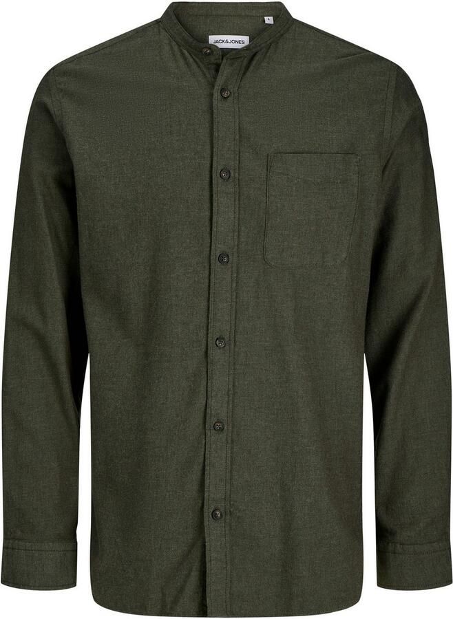 Jack & Jones Overhemd met lange mouwen JJEBAND MELANGE SHIRT L S SN - Foto 5