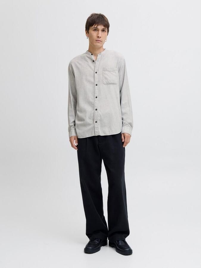 Jack & Jones Overhemd met lange mouwen JJEBAND MELANGE SHIRT L S SN - Foto 7