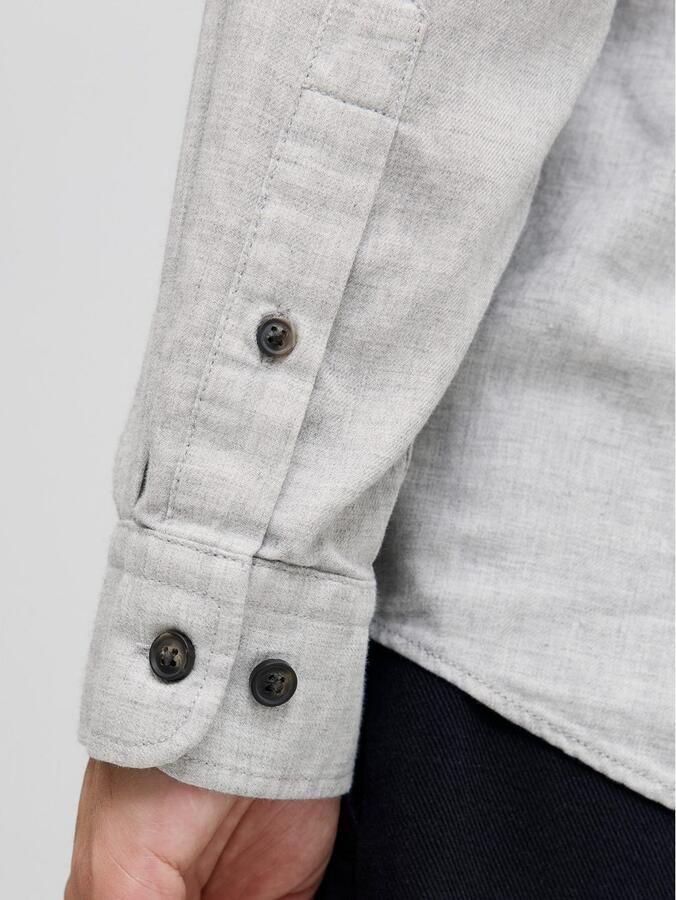 Jack & Jones Overhemd met lange mouwen JJEBAND MELANGE SHIRT L S SN - Foto 3