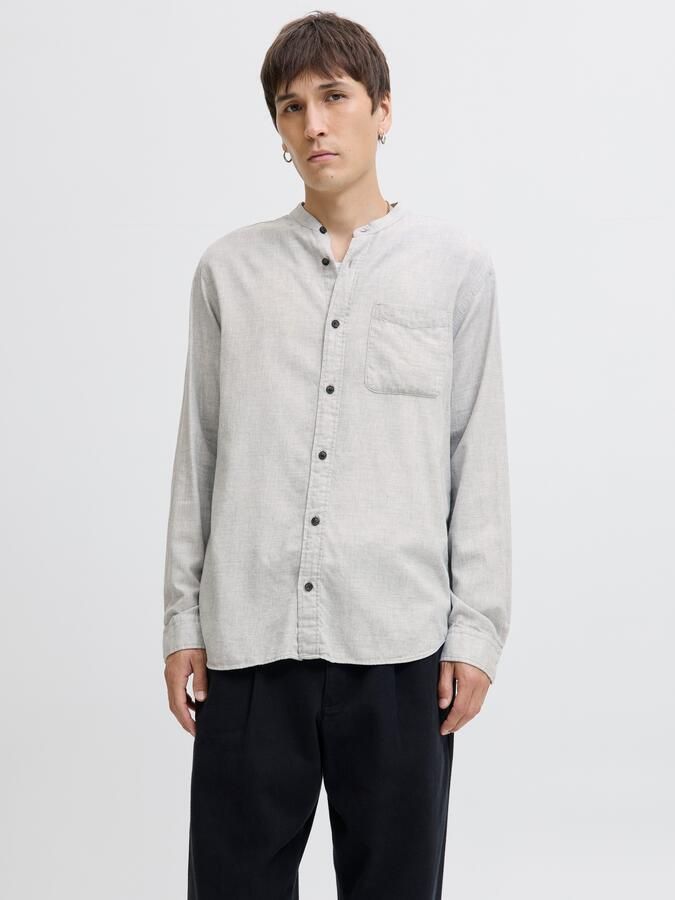Jack & Jones Overhemd met lange mouwen JJEBAND MELANGE SHIRT L S SN - Foto 6