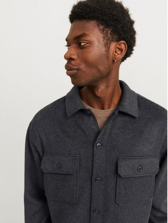 Jack & Jones Overhemd met lange mouwen JJEBRADLEY OLLIE OVERSHIRT LS NOOS - Foto 3