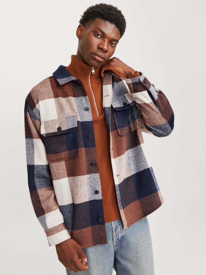 Jack & Jones Overhemd met lange mouwen JJEBRADLEY OLLIE OVERSHIRT LS NOOS - Foto 7