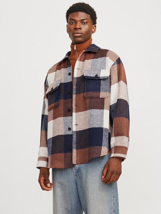 Jack & Jones Overhemd met lange mouwen JJEBRADLEY OLLIE OVERSHIRT LS NOOS - Foto 3