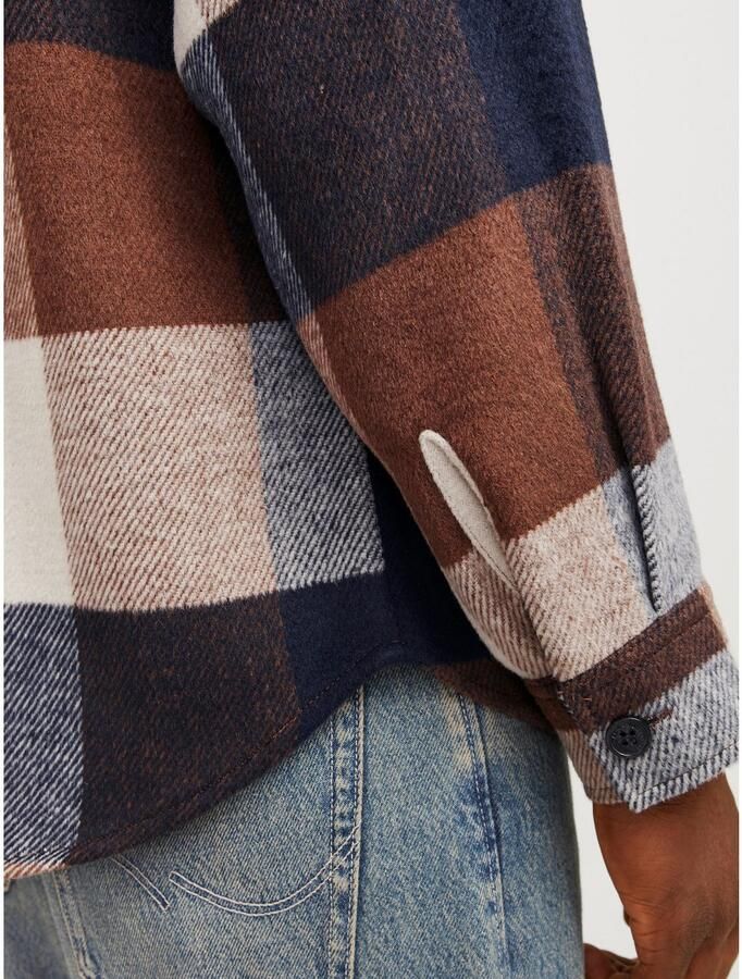 Jack & Jones Overhemd met lange mouwen JJEBRADLEY OLLIE OVERSHIRT LS NOOS - Foto 2