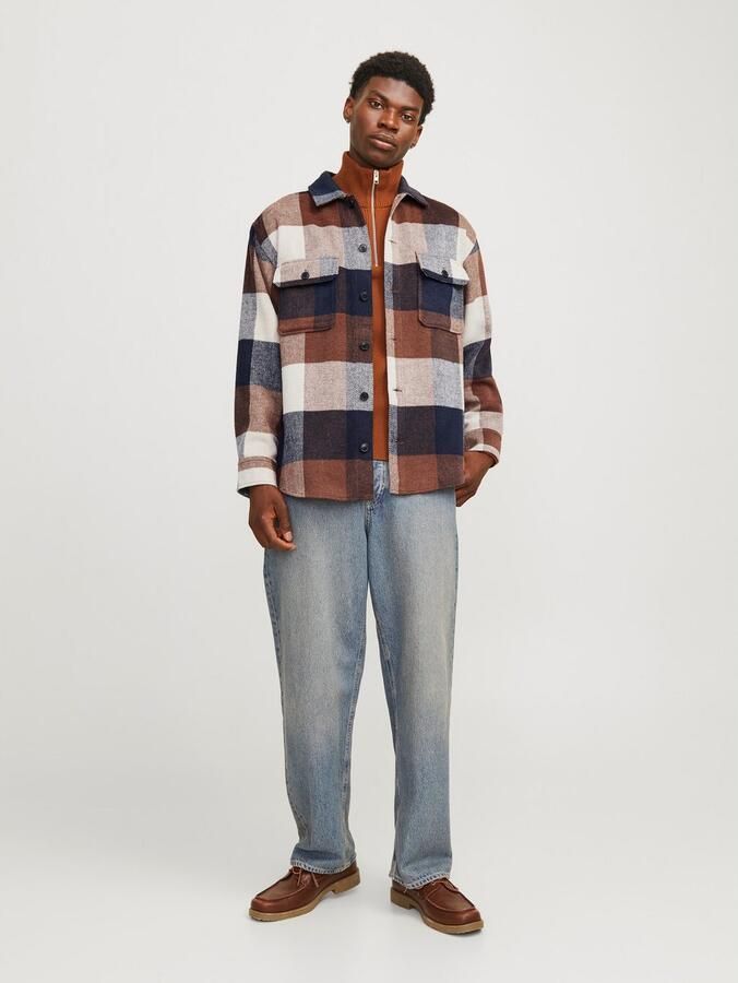 Jack & Jones Overhemd met lange mouwen JJEBRADLEY OLLIE OVERSHIRT LS NOOS - Foto 4