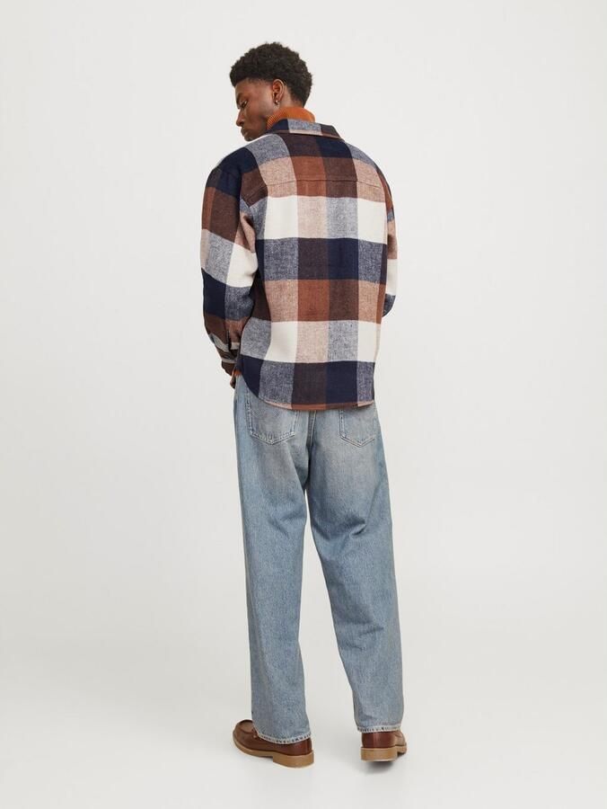 Jack & Jones Overhemd met lange mouwen JJEBRADLEY OLLIE OVERSHIRT LS NOOS - Foto 5