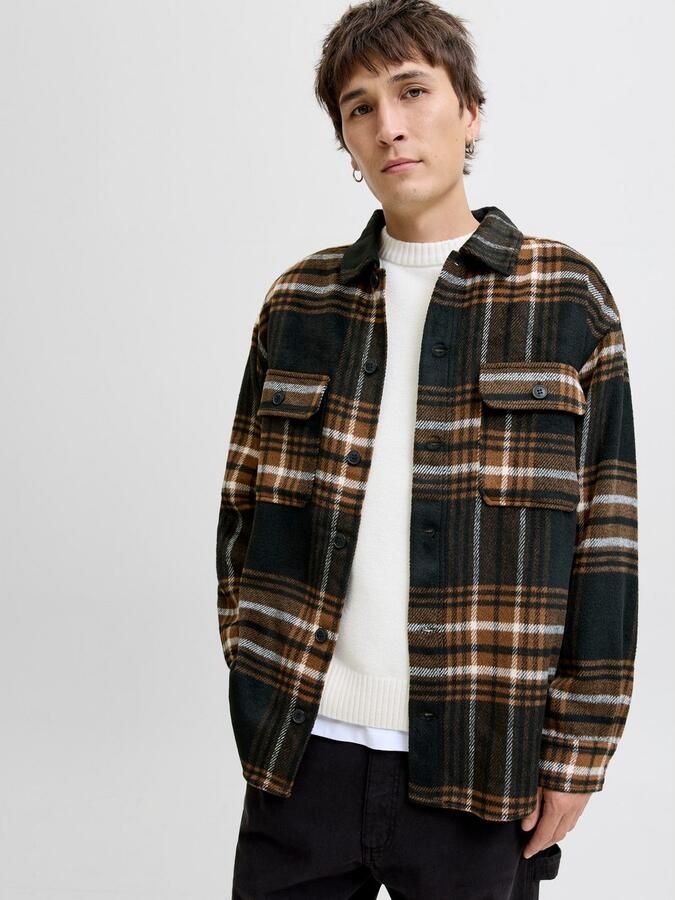 Jack & Jones Overhemd met lange mouwen JJEBRADLEY OLLIE OVERSHIRT LS NOOS - Foto 6