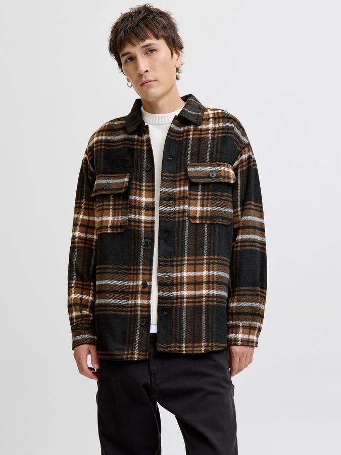 Jack & Jones Overhemd met lange mouwen JJEBRADLEY OLLIE OVERSHIRT LS NOOS - Foto 4