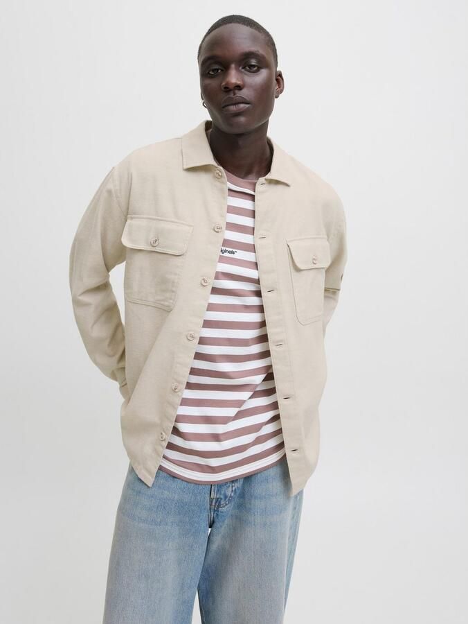 Jack & Jones Overhemd met lange mouwen JJECHARGE OVERSHIRT LS NOOS - Foto 6