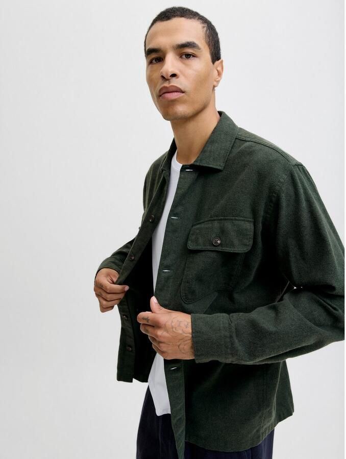 Jack & Jones Overhemd met lange mouwen JJECHARGE OVERSHIRT LS NOOS - Foto 2