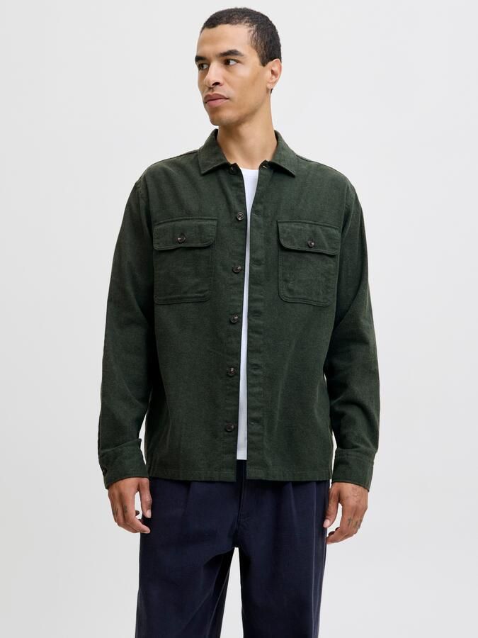 Jack & Jones Overhemd met lange mouwen JJECHARGE OVERSHIRT LS NOOS - Foto 4