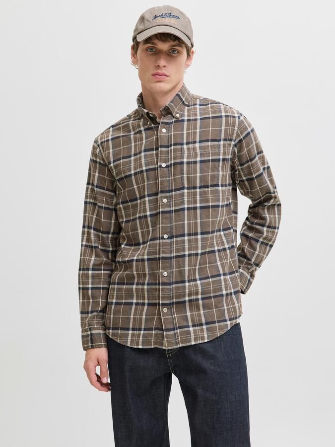Jack & Jones Overhemd met lange mouwen JJECLASSIC FLANNEL CHECK SHIRT LS SN - Foto 8