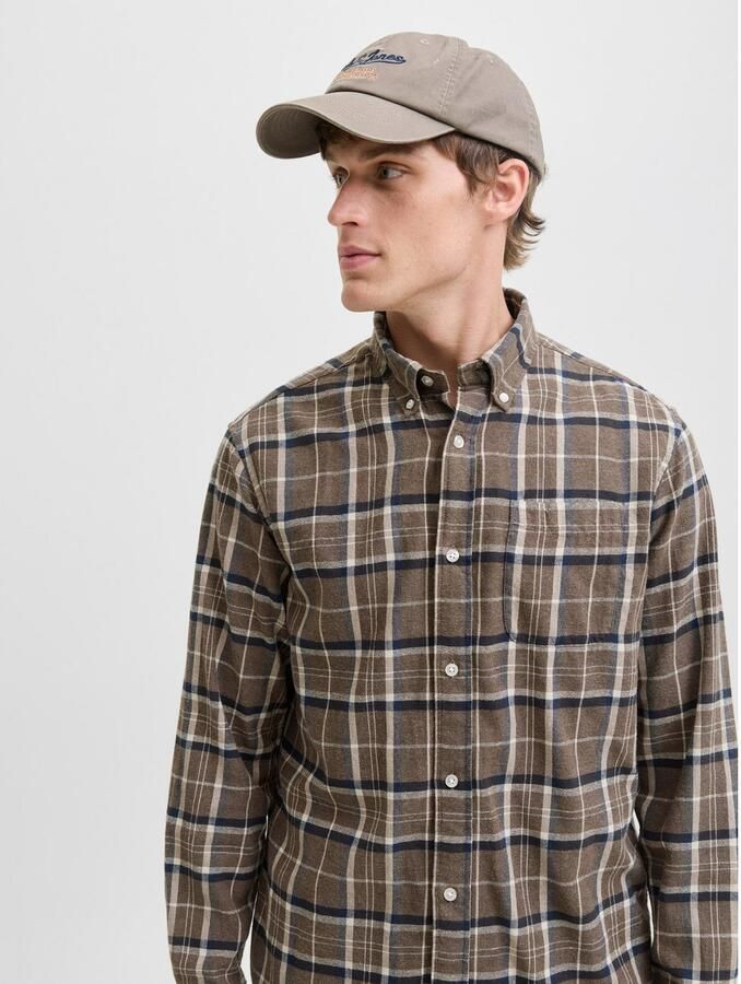 Jack & Jones Overhemd met lange mouwen JJECLASSIC FLANNEL CHECK SHIRT LS SN - Foto 5