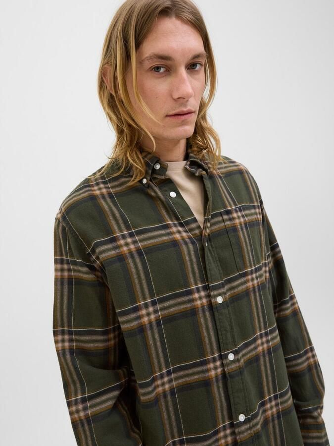 Jack & Jones Overhemd met lange mouwen JJECLASSIC FLANNEL CHECK SHIRT LS SN - Foto 4