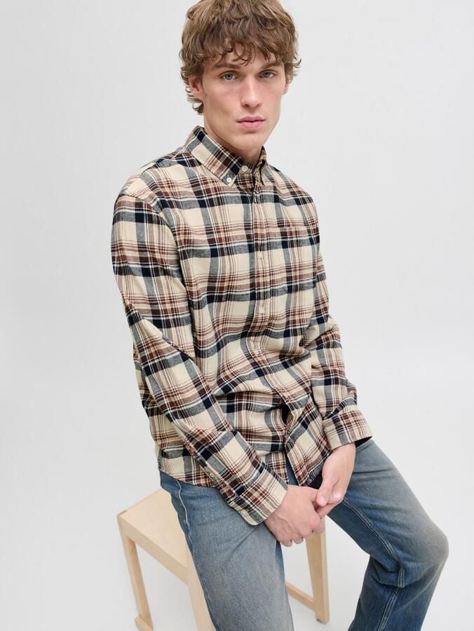 Jack & Jones Overhemd met lange mouwen JJECLASSIC FLANNEL CHECK SHIRT LS SN - Foto 2