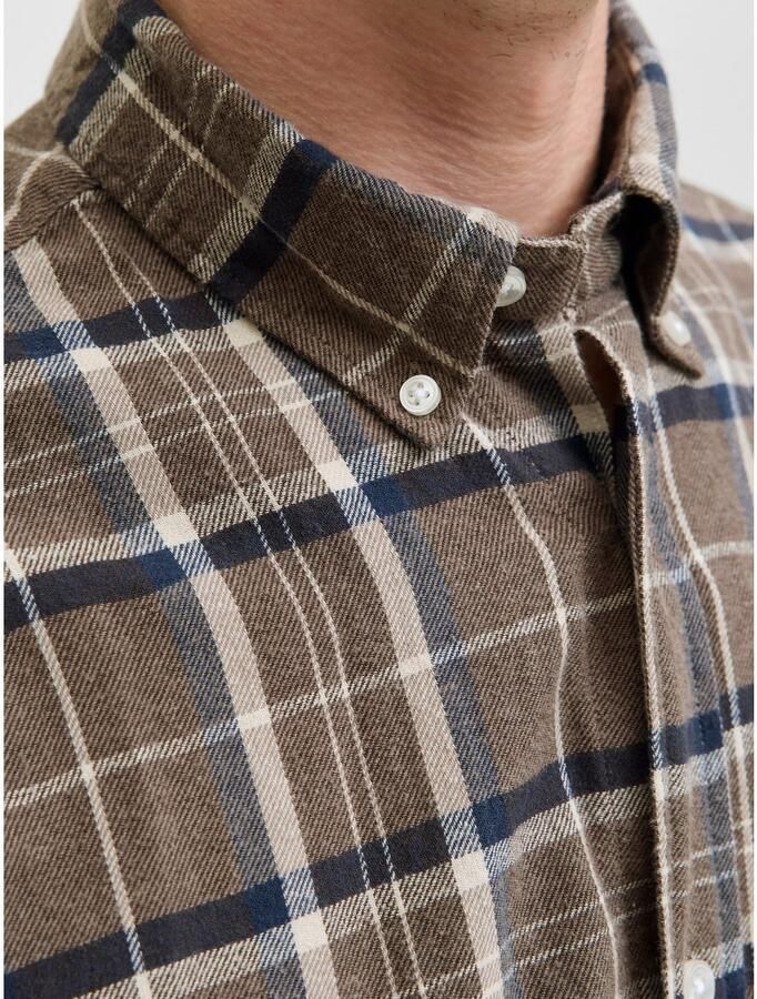 Jack & Jones Overhemd met lange mouwen JJECLASSIC FLANNEL CHECK SHIRT LS SN - Foto 4