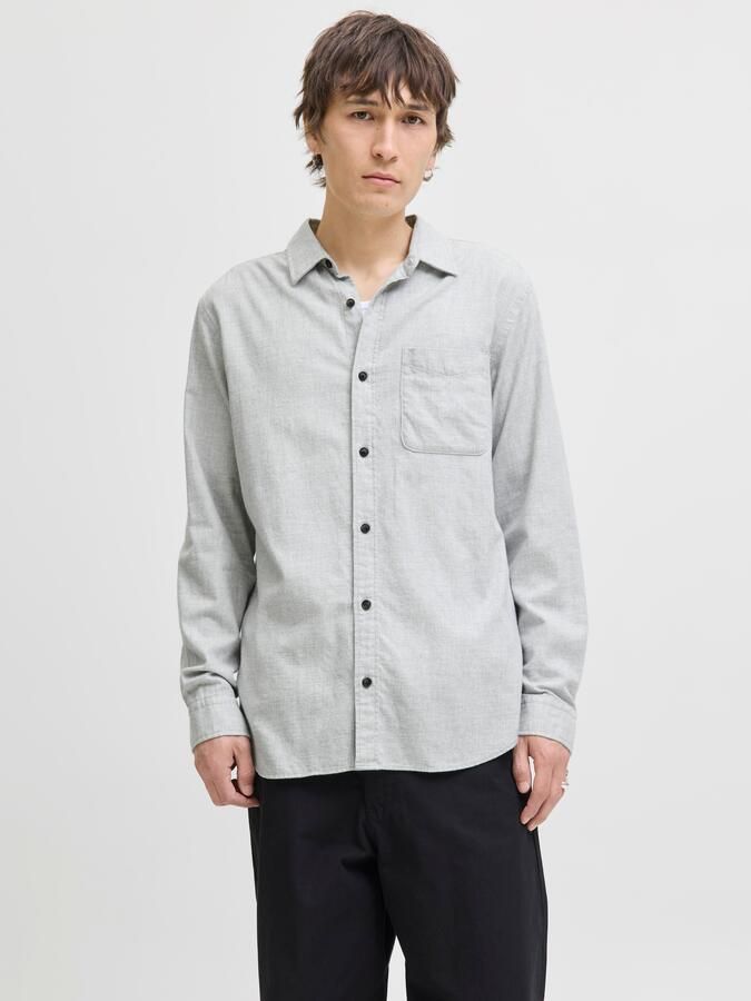 Jack & Jones Overhemd met lange mouwen JJECLASSIC MELANGE SHIRT L S NOOS - Foto 12