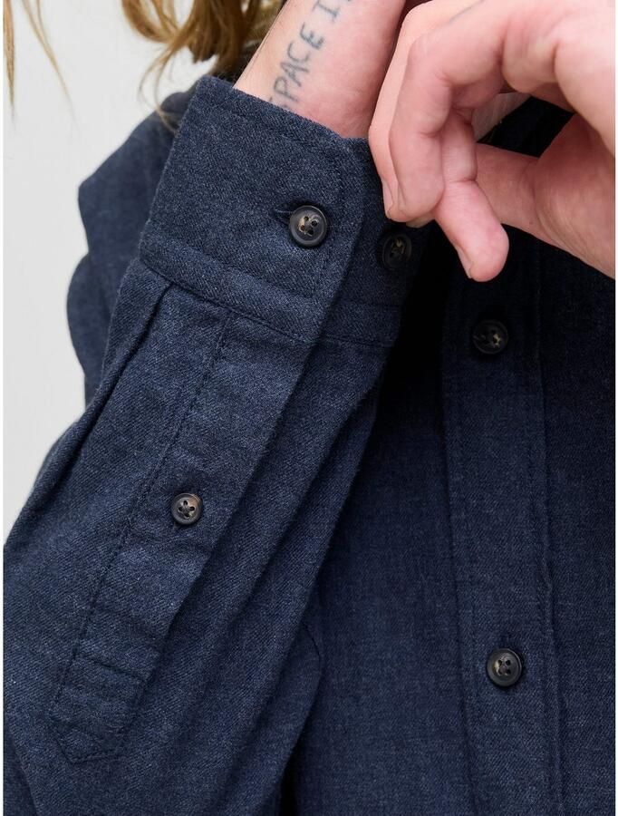 Jack & Jones Overhemd met lange mouwen JJECLASSIC MELANGE SHIRT L S NOOS - Foto 2