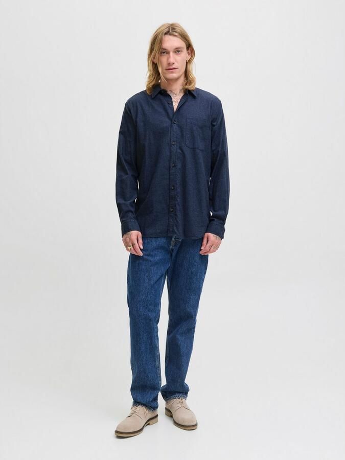 Jack & Jones Overhemd met lange mouwen JJECLASSIC MELANGE SHIRT L S NOOS - Foto 10