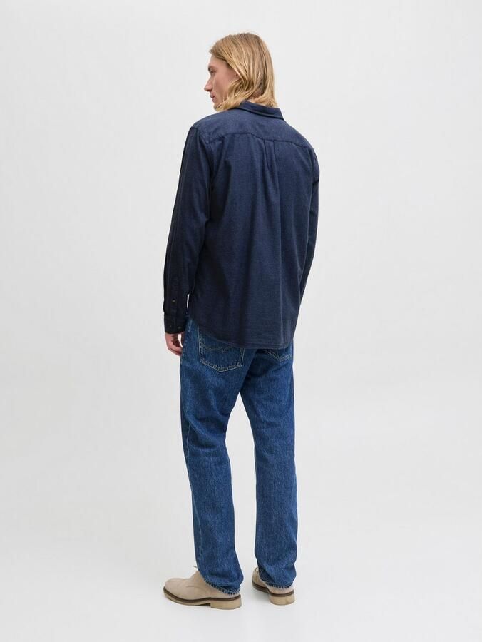 Jack & Jones Overhemd met lange mouwen JJECLASSIC MELANGE SHIRT L S NOOS - Foto 6
