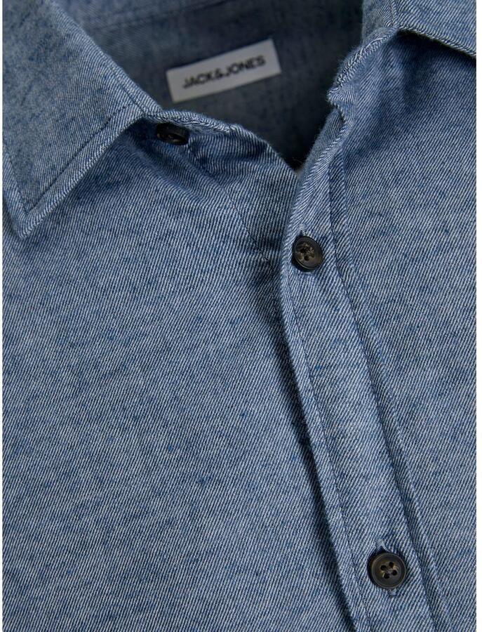 Jack & Jones Overhemd met lange mouwen JJECLASSIC MELANGE SHIRT L S NOOS - Foto 2