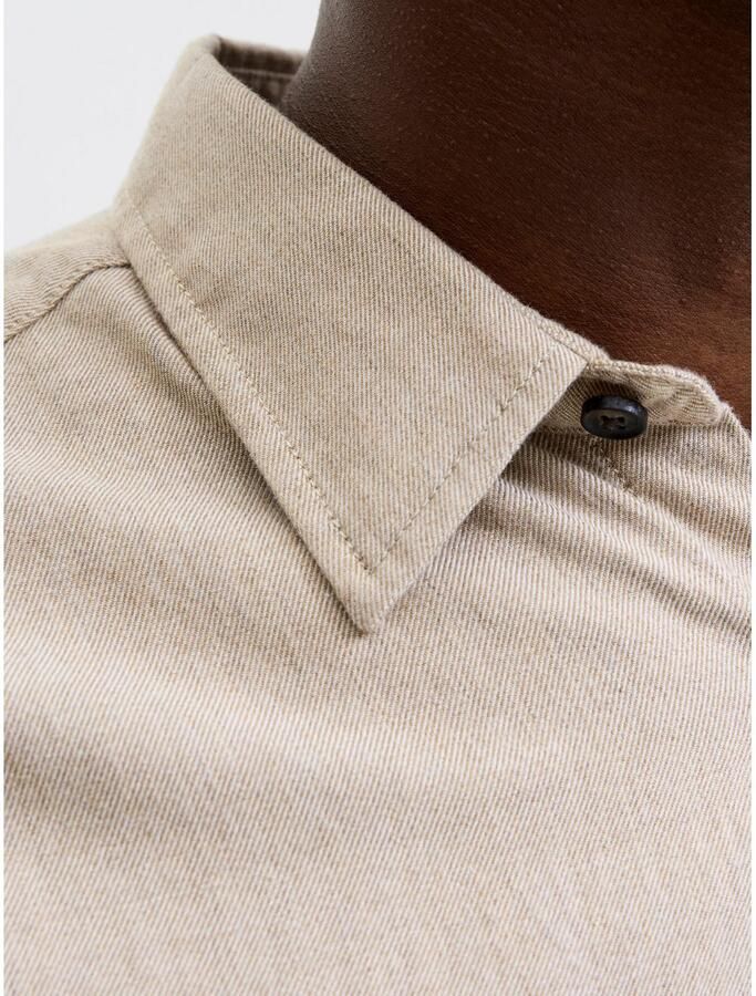 Jack & Jones Overhemd met lange mouwen JJECLASSIC MELANGE SHIRT L S NOOS