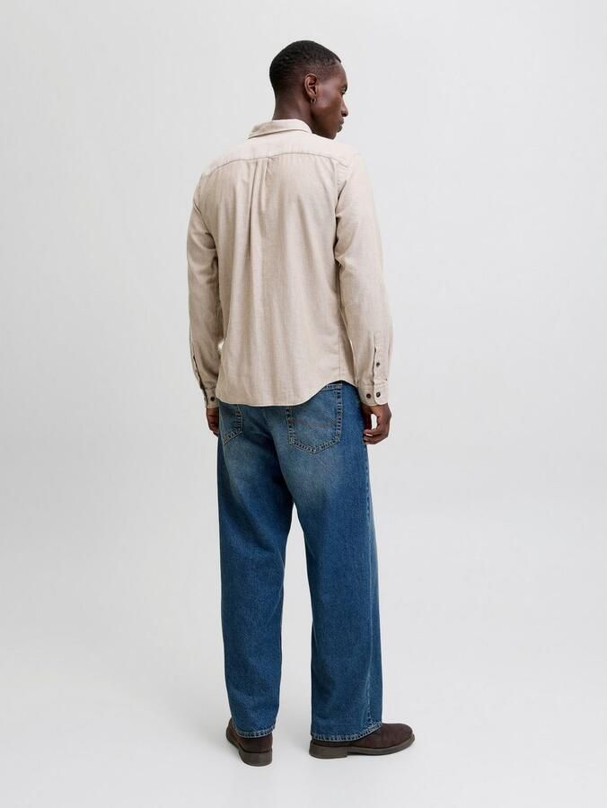 Jack & Jones Overhemd met lange mouwen JJECLASSIC MELANGE SHIRT L S NOOS - Foto 7