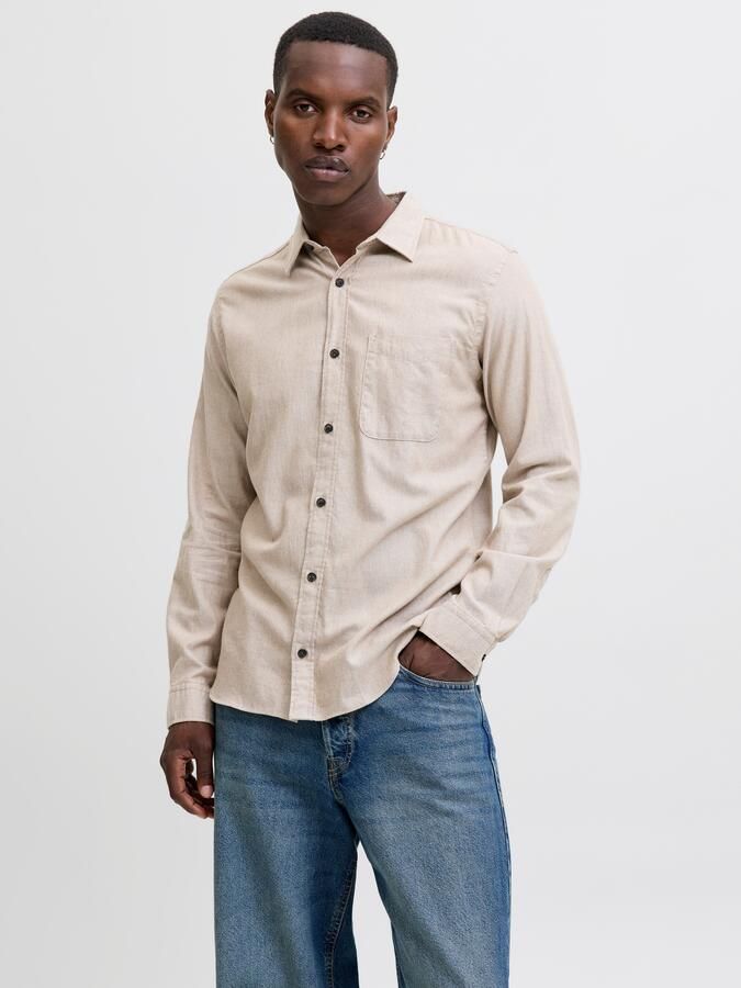 Jack & Jones Overhemd met lange mouwen JJECLASSIC MELANGE SHIRT L S NOOS - Foto 10