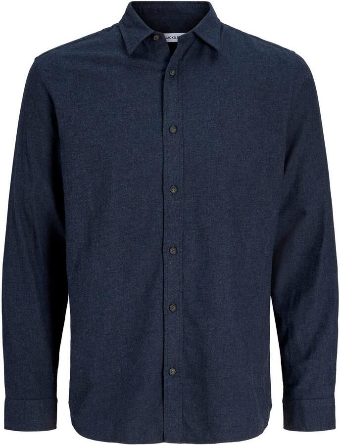Jack & Jones Overhemd met lange mouwen JJECLASSIC MELANGE SHIRT L S NOOS