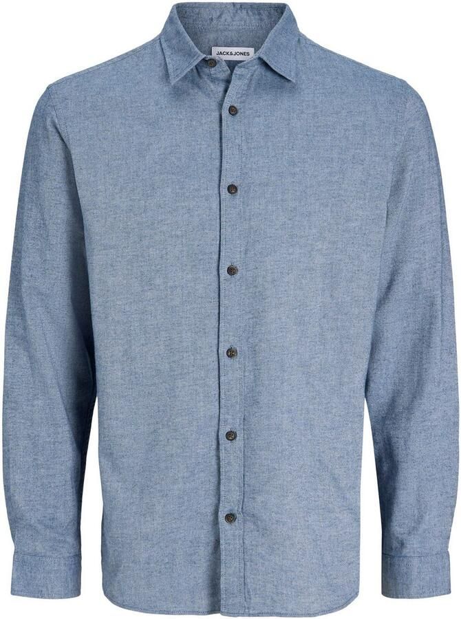 Jack & Jones Overhemd met lange mouwen JJECLASSIC MELANGE SHIRT L S NOOS - Foto 5