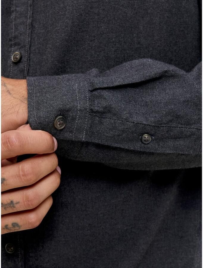 Jack & Jones Overhemd met lange mouwen JJECLASSIC MELANGE SHIRT L S NOOS - Foto 2