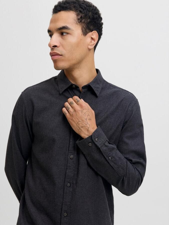 Jack & Jones Overhemd met lange mouwen JJECLASSIC MELANGE SHIRT L S NOOS - Foto 10