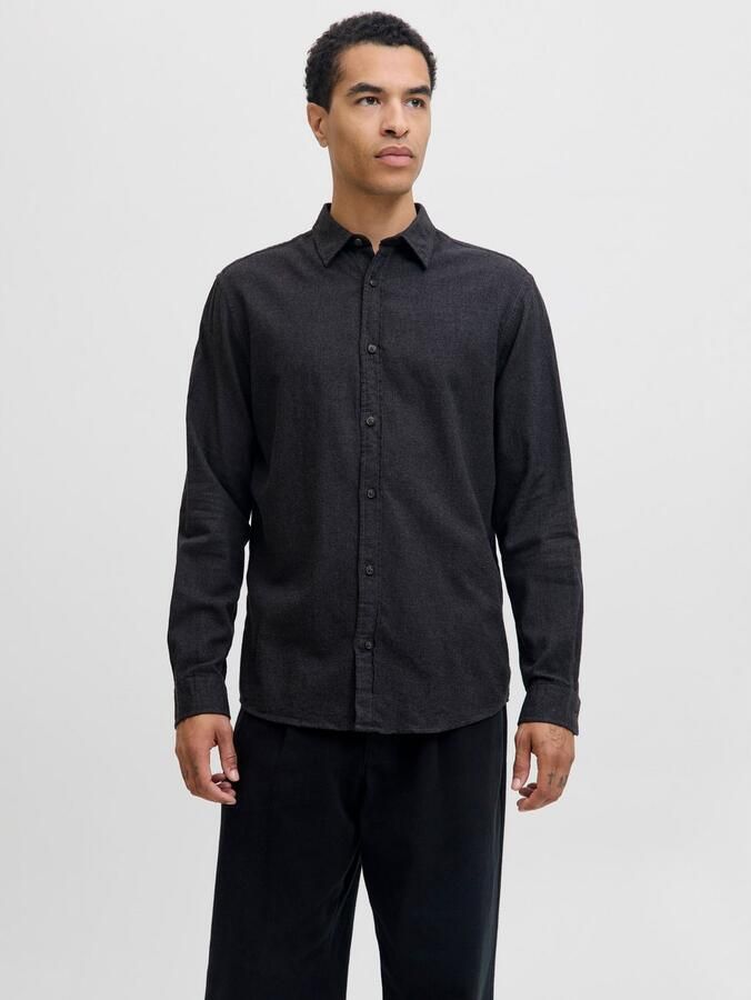 Jack & Jones Overhemd met lange mouwen JJECLASSIC MELANGE SHIRT L S NOOS - Foto 7