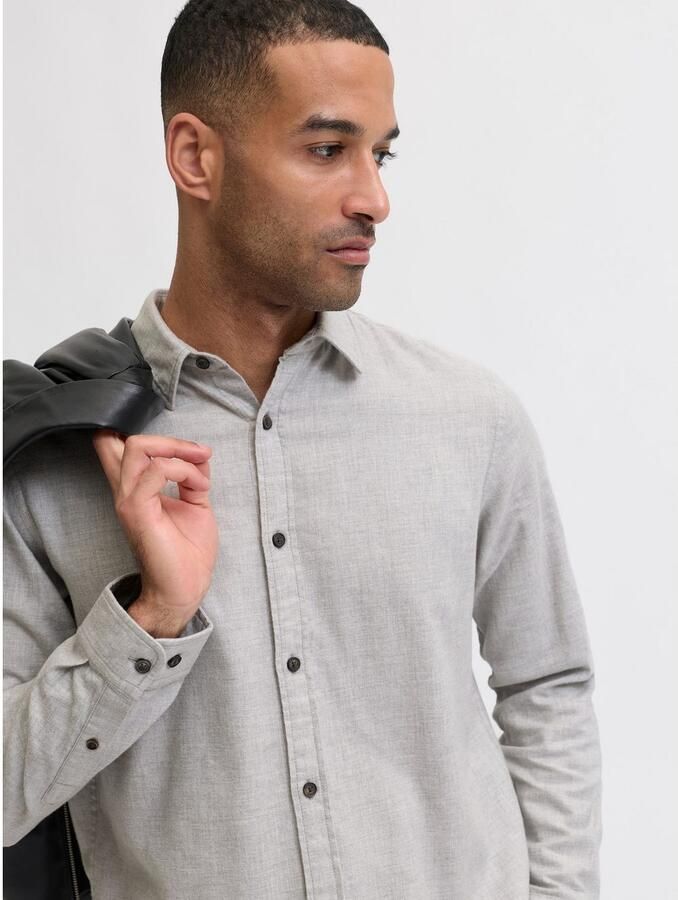 Jack & Jones Overhemd met lange mouwen JJECLASSIC MELANGE SHIRT L S NOOS - Foto 6