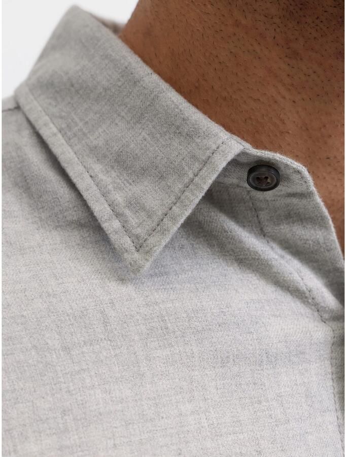 Jack & Jones Overhemd met lange mouwen JJECLASSIC MELANGE SHIRT L S NOOS - Foto 3