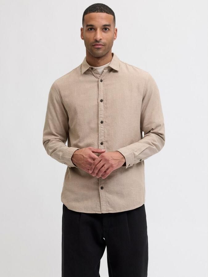 Jack & Jones Overhemd met lange mouwen JJECLASSIC MELANGE SHIRT L S NOOS - Foto 11