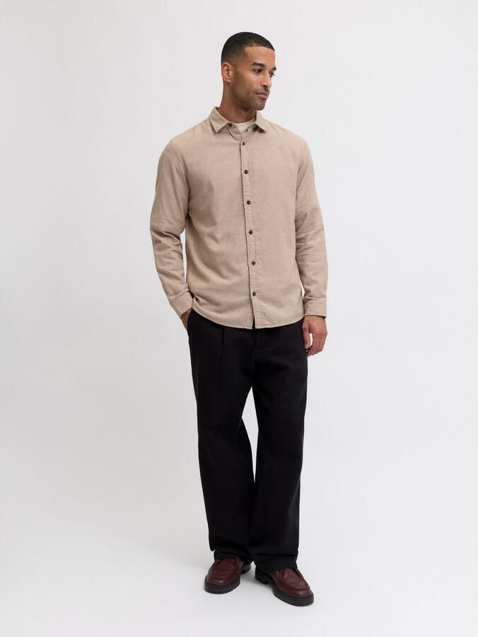 Jack & Jones Overhemd met lange mouwen JJECLASSIC MELANGE SHIRT L S NOOS - Foto 8