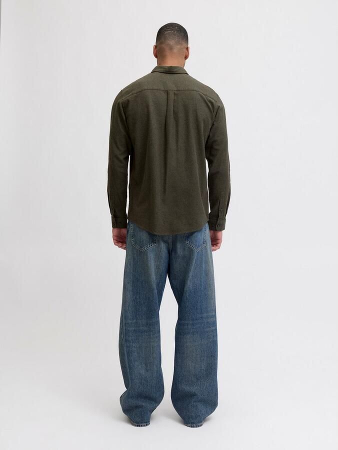 Jack & Jones Overhemd met lange mouwen JJECLASSIC MELANGE SHIRT L S NOOS - Foto 7