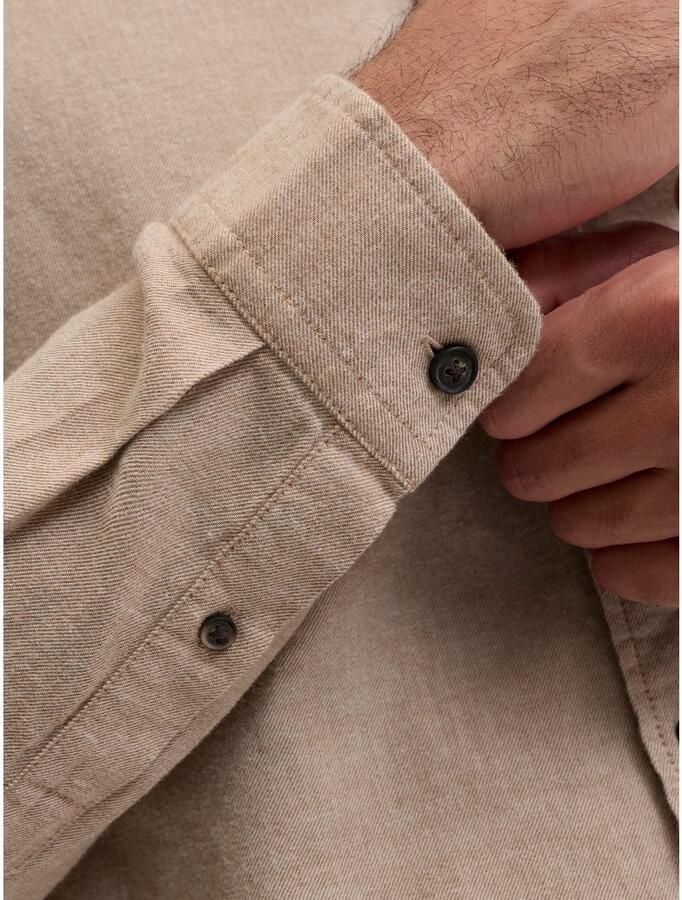 Jack & Jones Overhemd met lange mouwen JJECLASSIC MELANGE SHIRT L S NOOS - Foto 2