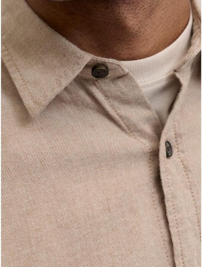 Jack & Jones Overhemd met lange mouwen JJECLASSIC MELANGE SHIRT L S NOOS - Foto 3