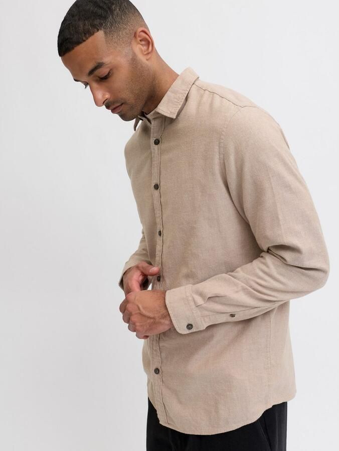 Jack & Jones Overhemd met lange mouwen JJECLASSIC MELANGE SHIRT L S NOOS - Foto 9