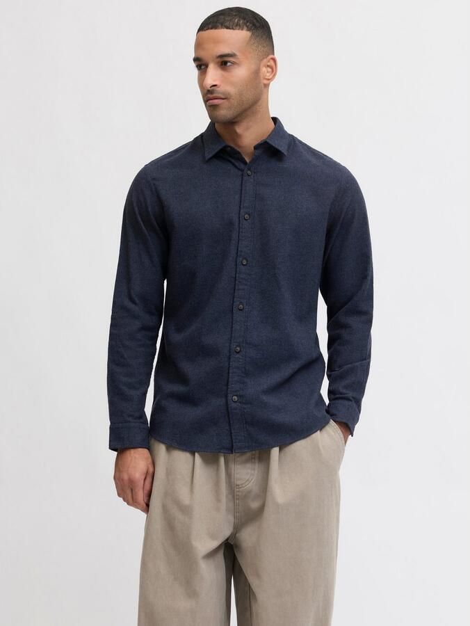 Jack & Jones Overhemd met lange mouwen JJECLASSIC MELANGE SHIRT L S NOOS - Foto 8