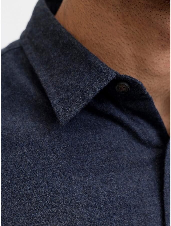 Jack & Jones Overhemd met lange mouwen JJECLASSIC MELANGE SHIRT L S NOOS - Foto 3