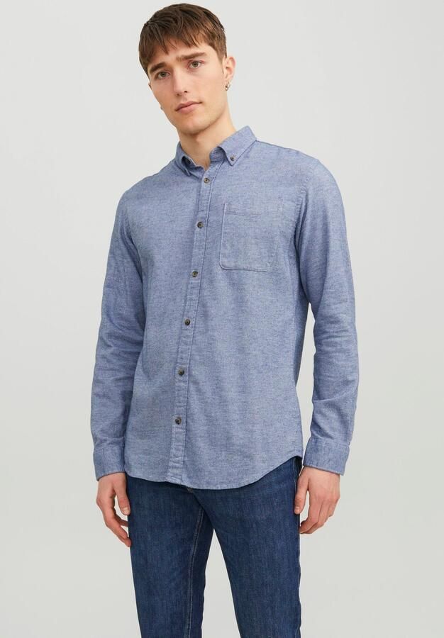 Jack & jones Overhemd Lange Mouw Jack & Jones JJECLASSIC MELANGE SHIRT LS SN - Foto 7