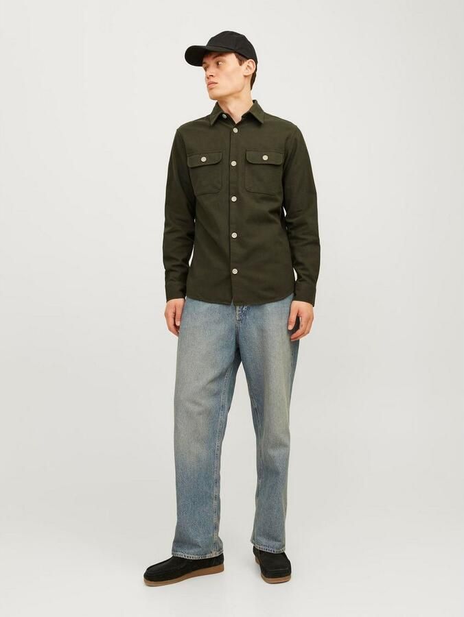 Jack & Jones Overhemd met lange mouwen JJEDARREN OVERSHIRT LS NOOS - Foto 5