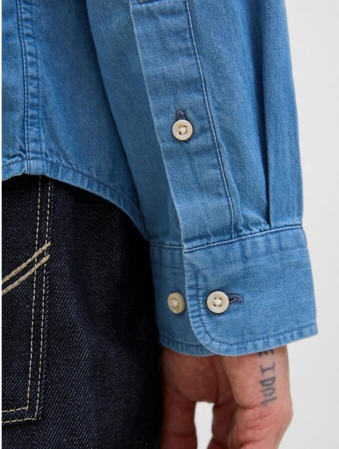 Jack & Jones Overhemd met lange mouwen JJEPERFECT DENIM SHIRT LS NOOS - Foto 2
