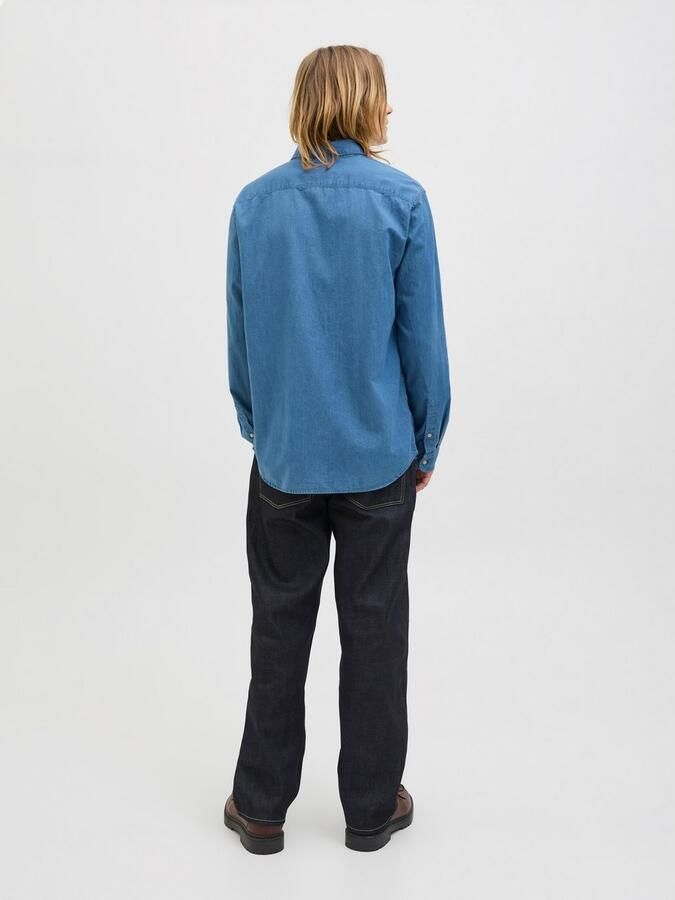 Jack & Jones Overhemd met lange mouwen JJEPERFECT DENIM SHIRT LS NOOS - Foto 5